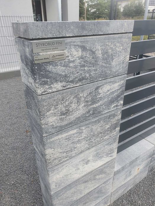 Pustaki ogrodzeniowe, pustak bloczek ogrodzenie Styrobud