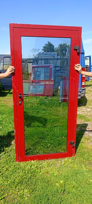Drzwi aluminiowe używane z Niemiec super stan dostawa gratis cały Kraj