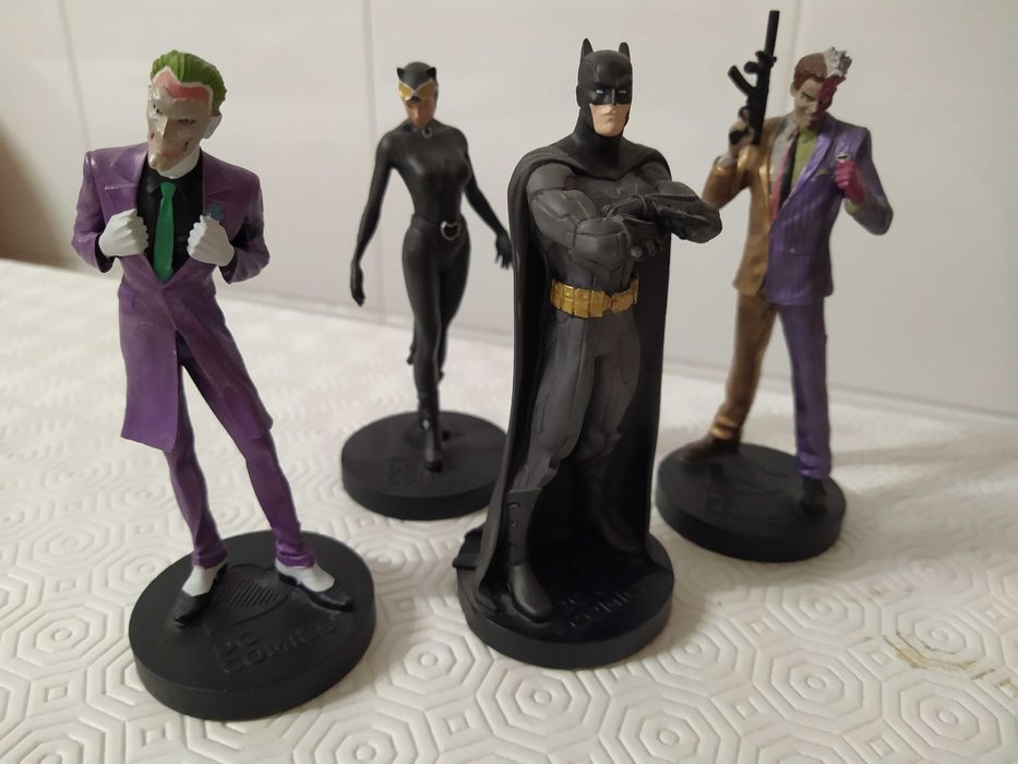 BATMAN - conjunto de 7 figuras de coleção editadas pela Eaglemoss
