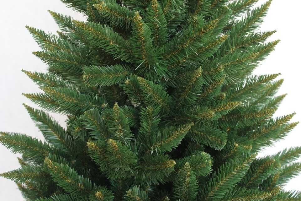 Choinka sztuczna naturalna zielona świerk bardzo gęsta choinka 180 cm