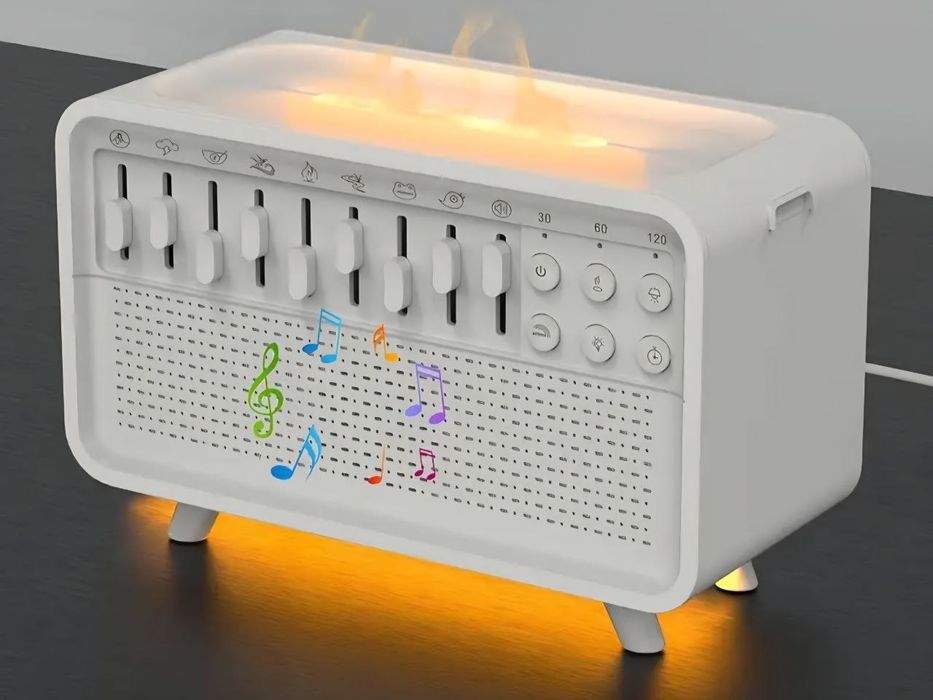 Світильник, Bluetooth-колонка, аромадифузор,зволожувач повітря.