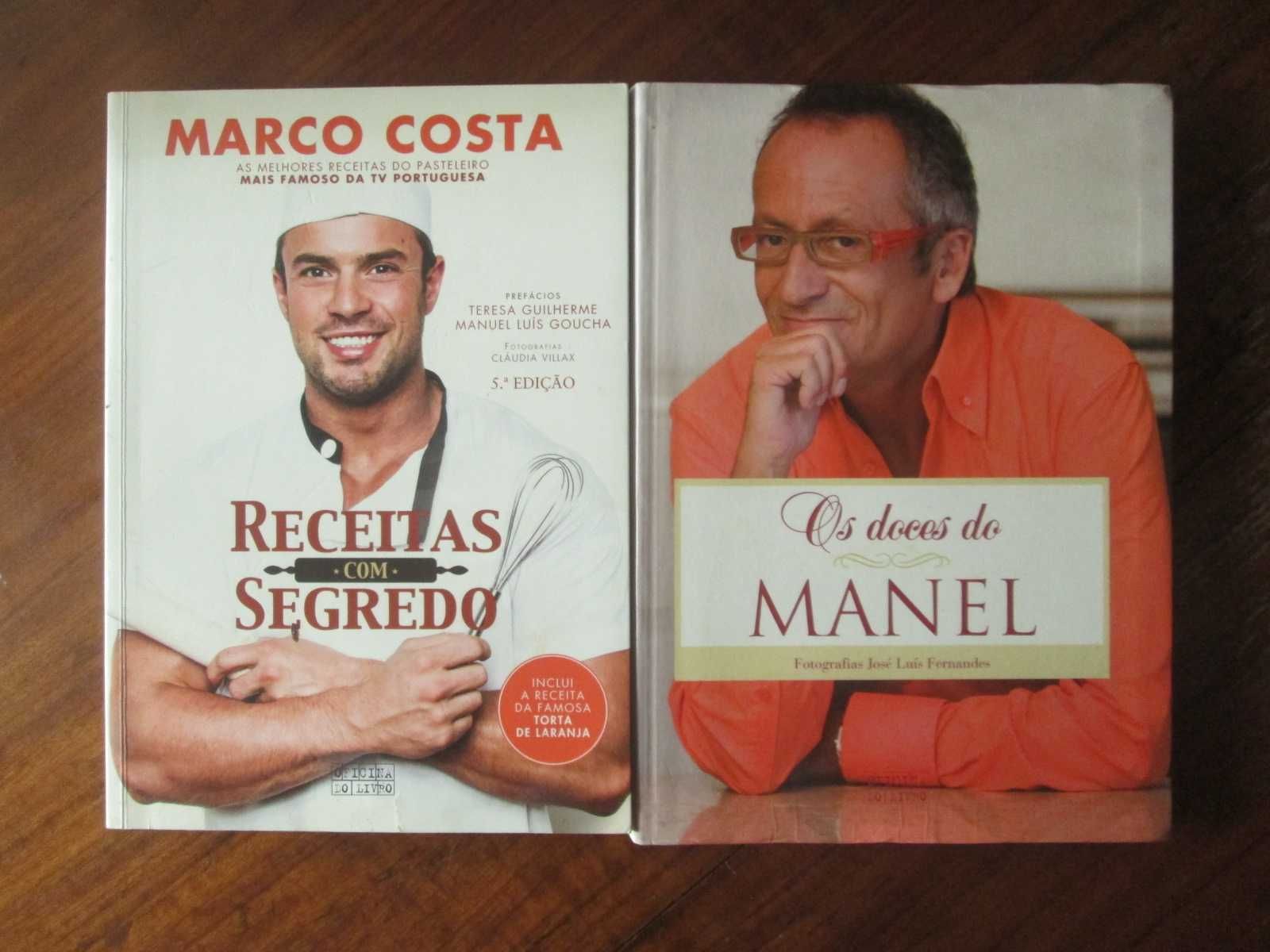 Livro Receitas com Segredo e Os Doces do Manel