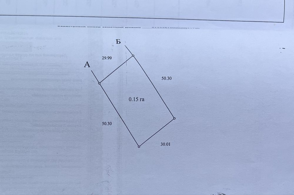 Продаж зелельної ділянки у Смиківцях під житлову забудову