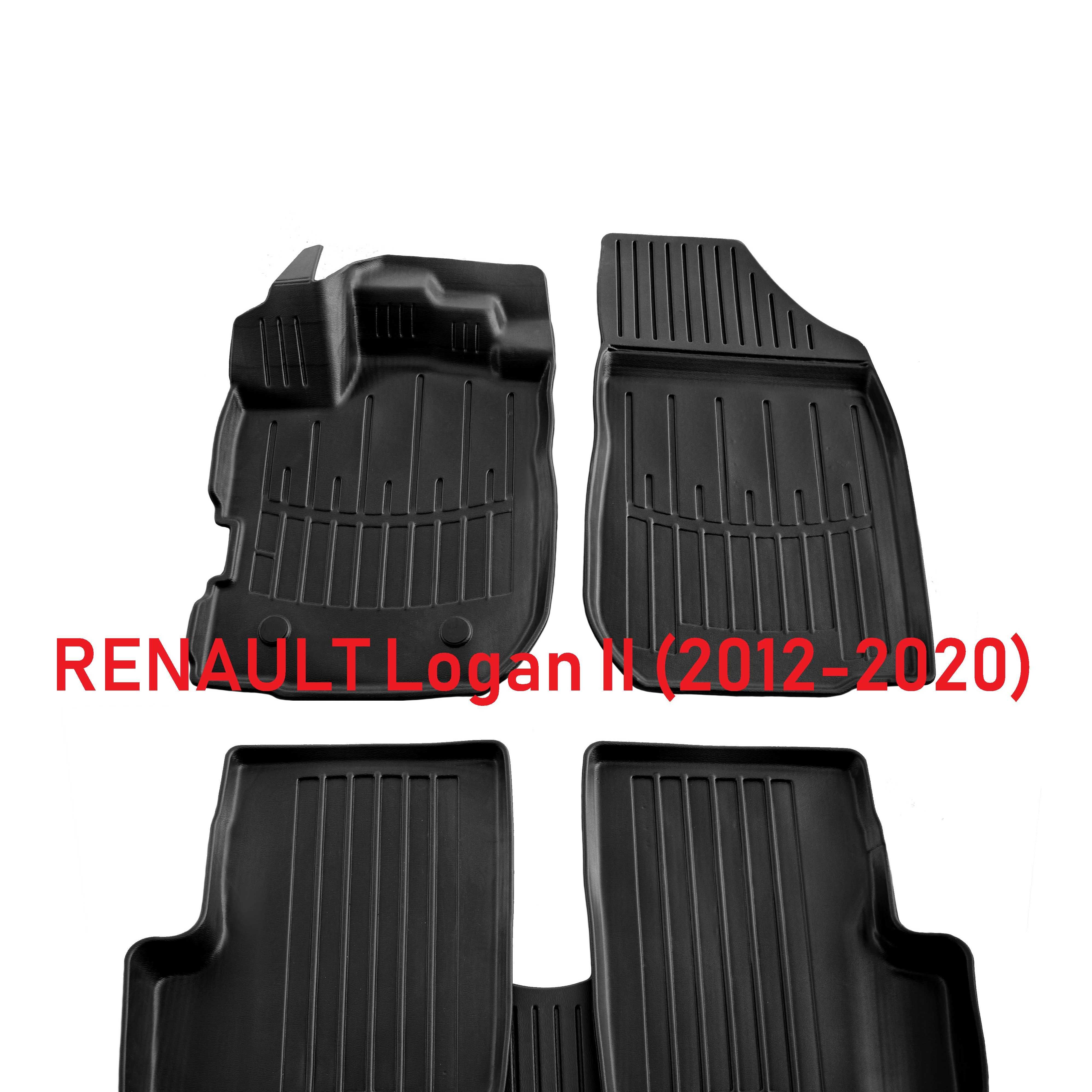 Гумові 3D коврики RENAULT Megane Duster Logan Scenic ZOE Laguna Clio