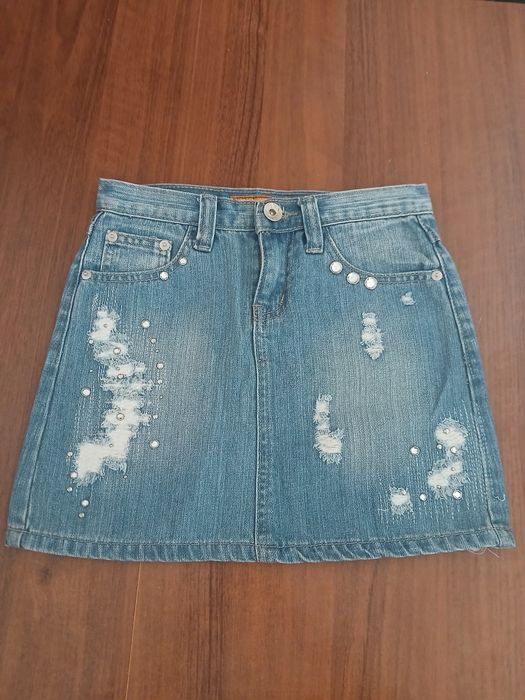Spódniczka jeansowa Lizabeta r25 na 158/164 xs dżinsowa