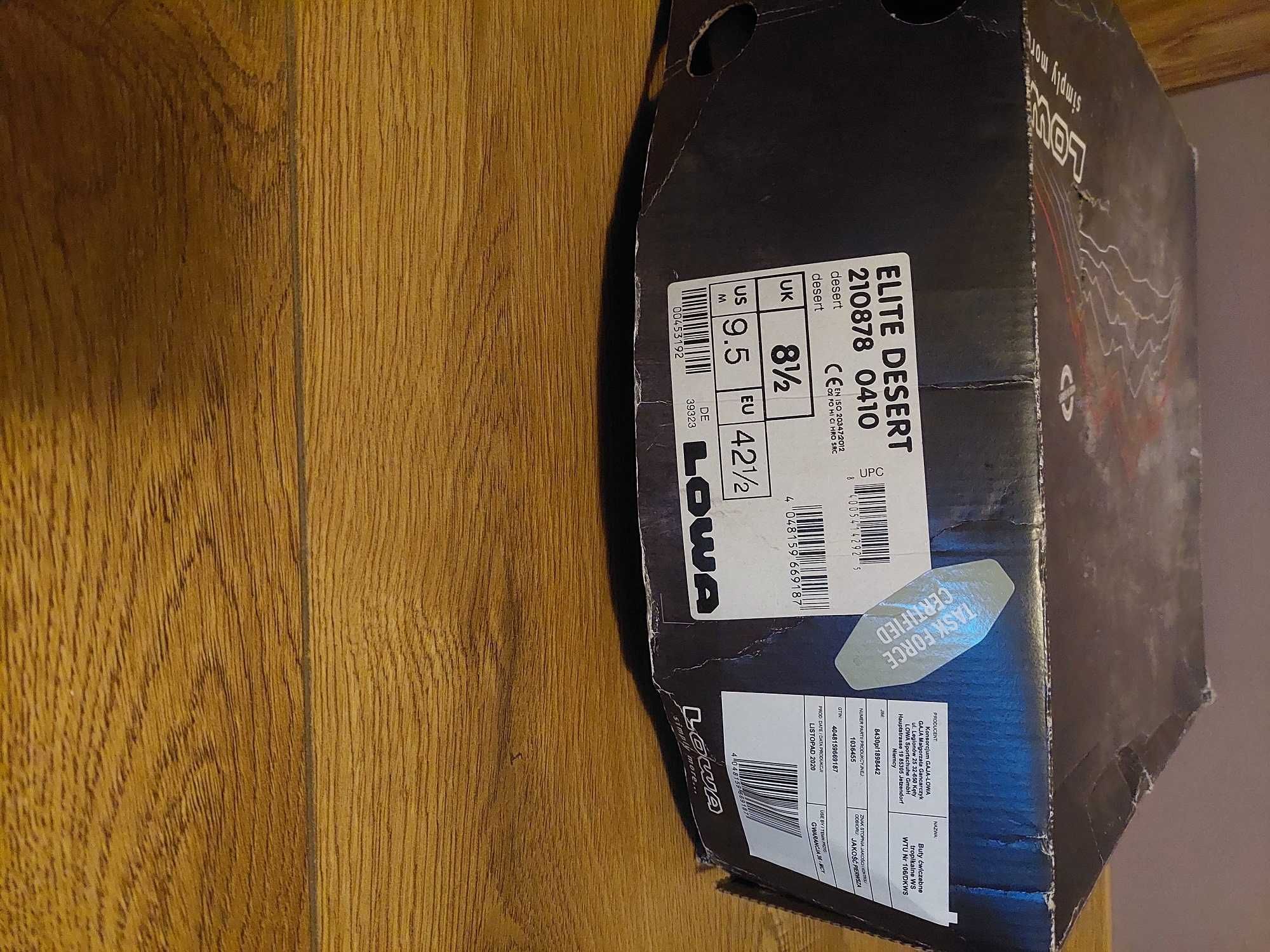 Buty Lowa Elite Desert 42,5