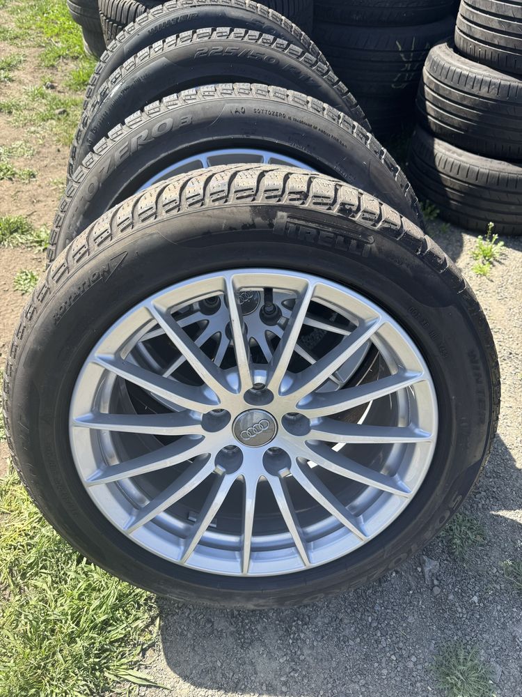 Комплект литые диски r17 5/112 Audi с резиной