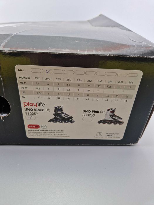 Rolki POWERSLIDE Playlife roz 39