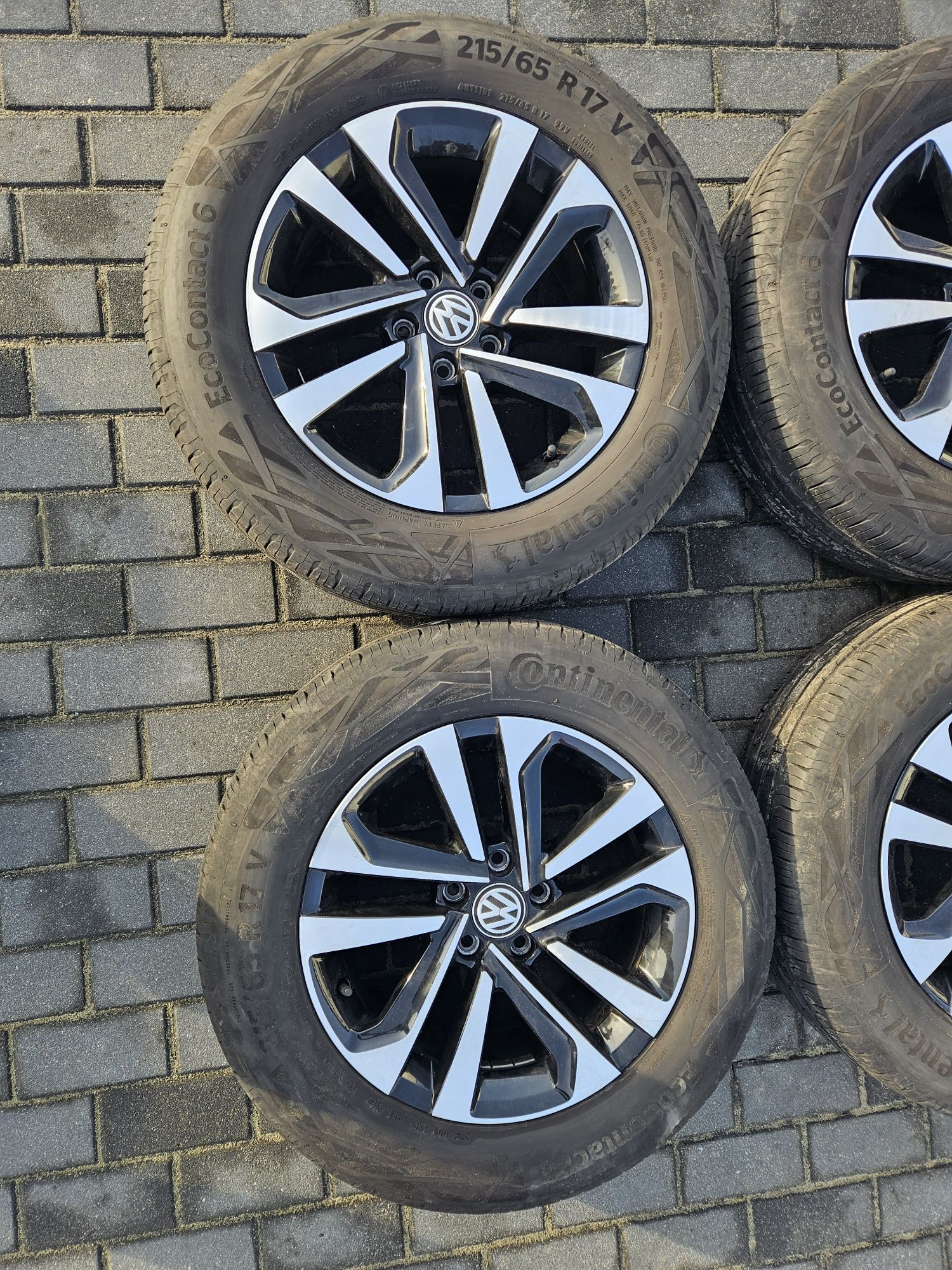 Alufelgi 17 Koła Vw Tiguan II Allspace lato