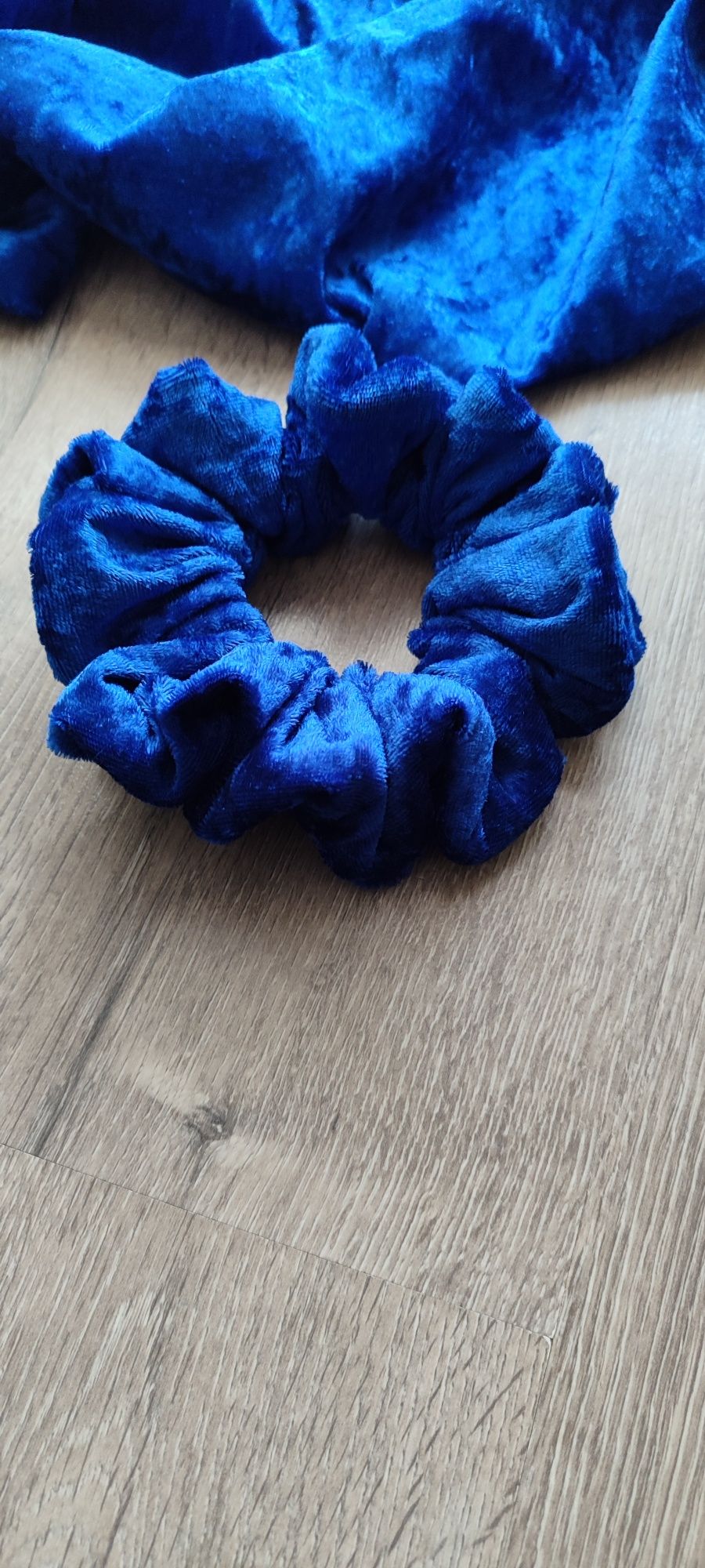 Scrunchie do włosów rozm L Welur