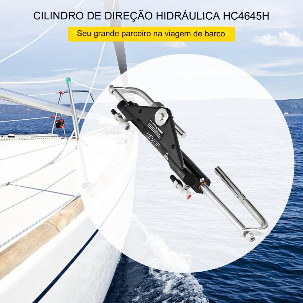 Bomba de direção hidráulica  barco motor for a de borda