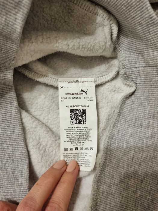 Bluza z kapturem Puma rozmiar S
