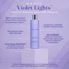 Violet Lights Szampon i odżywka maska Neutralizujący Żółte kolor Monat