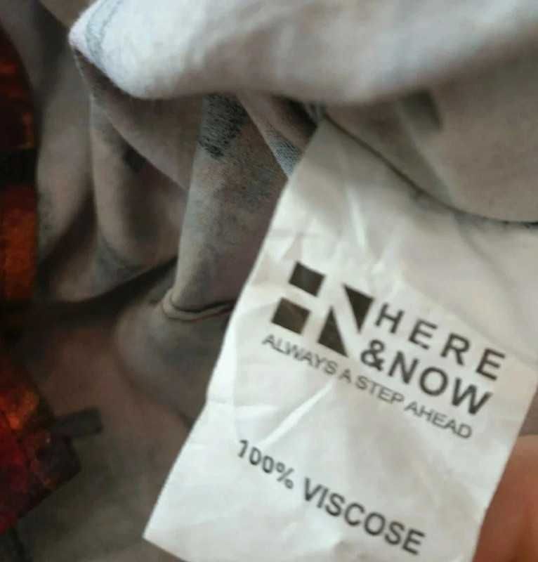 Here&Now koszula hawajska 100% wiskoza mega jakościowo L