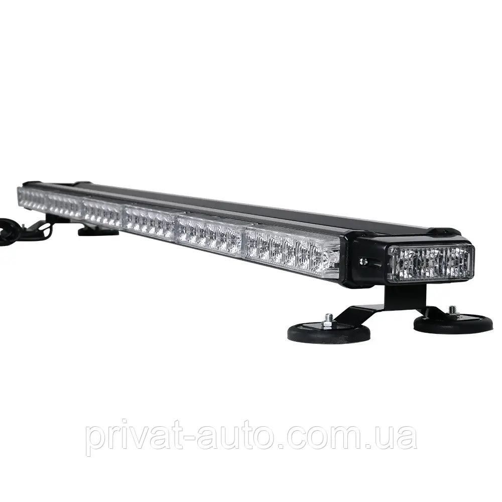 Стробоскоп-мигалка на крышу Балка LED 96см, 12/24v желтый оранжевый