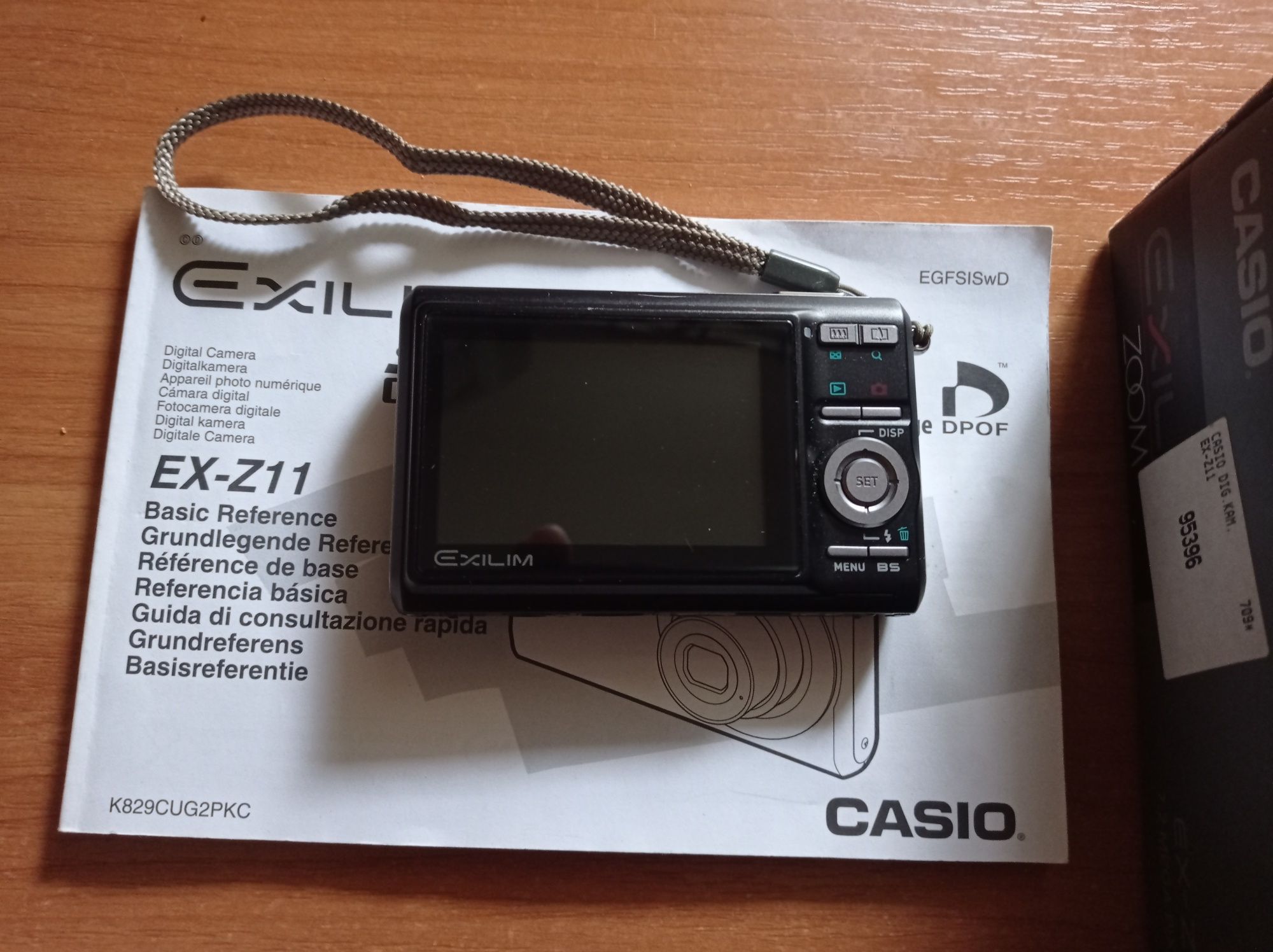 Фотоапарат Casio EX-Z11 без акумулятора