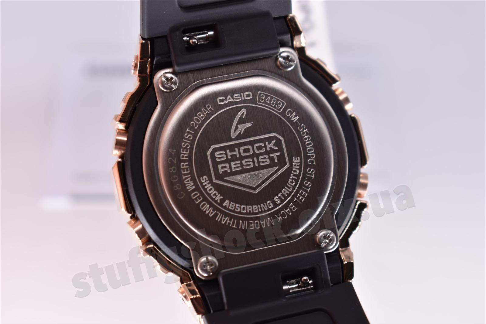 Casio G-Shock GM-S5600PG-1A NEW ORIGINAL | Steel | Жіночі