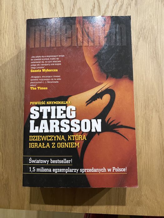 Steig Larsson - Millenium książka