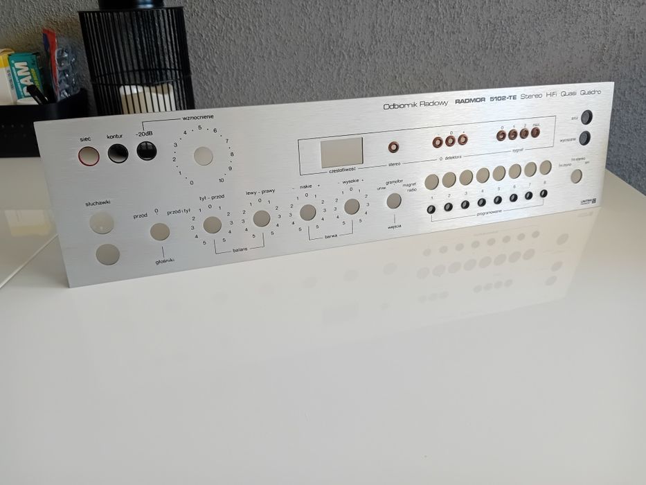 Panel płyta czołowa Unitra Radmor 5102TE