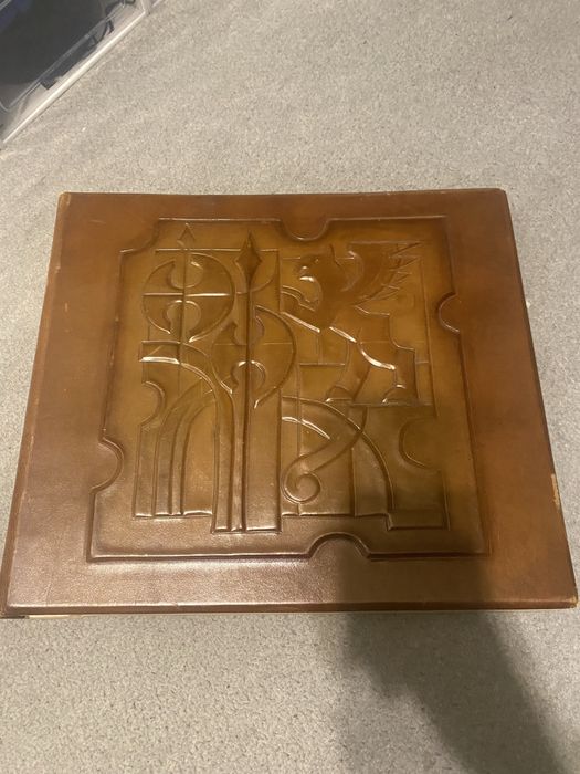 Skórzany album na zdjecia