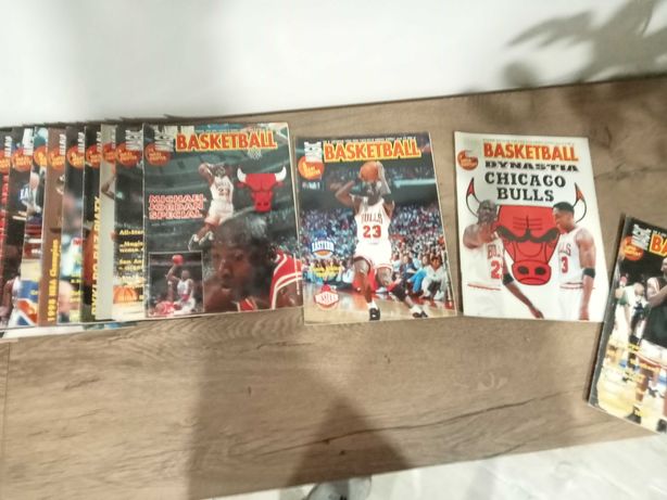 Kolekcja magazynu MAGIC BASKETBALL + plakaty + kolekcja pro basket