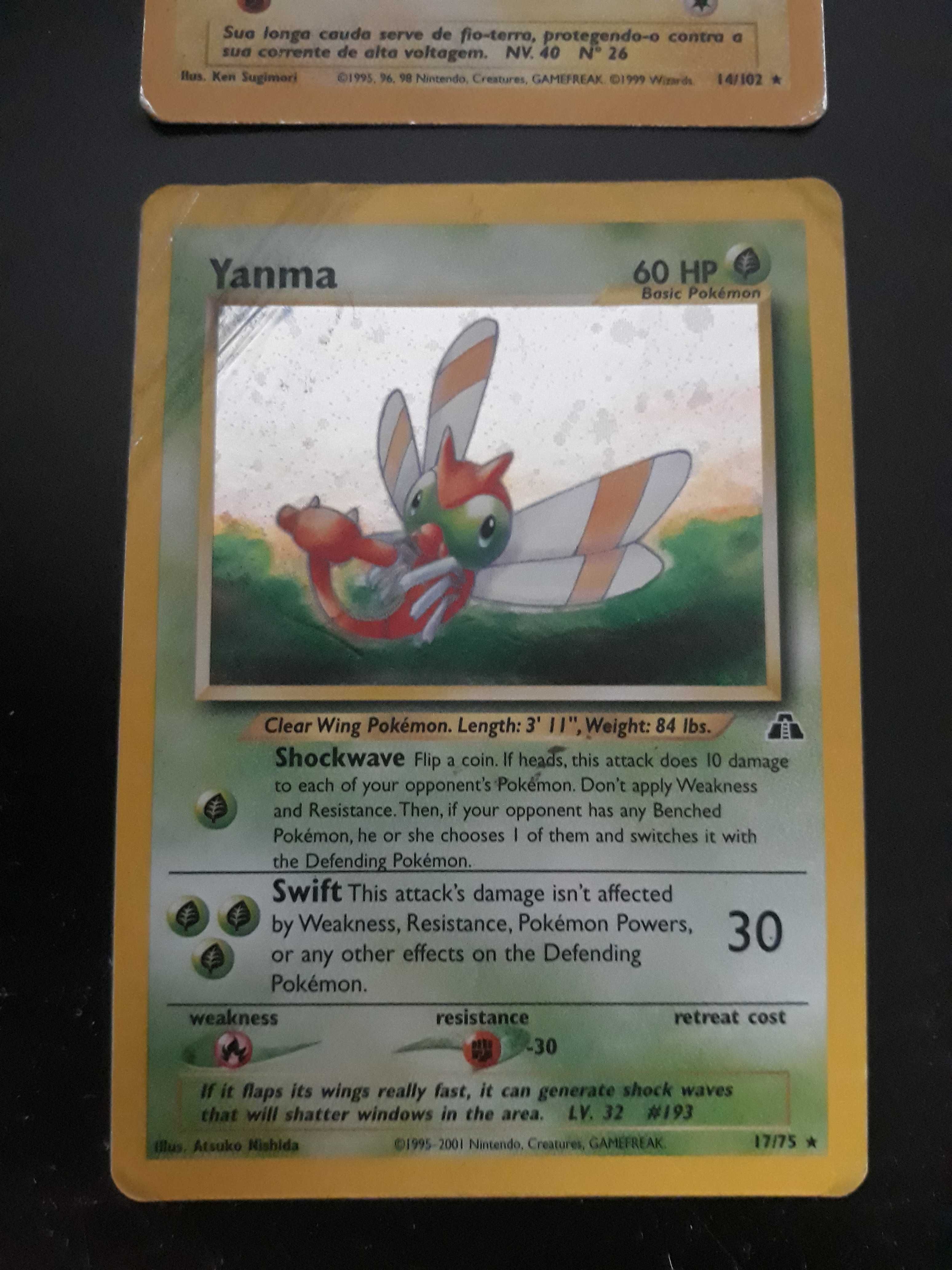 Cartas Pokémon holográficas Raras