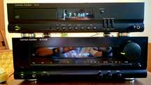 Zestaw Harman Kardon amplituner HK3270RDS i CD HD720 +piloty Stan bdb