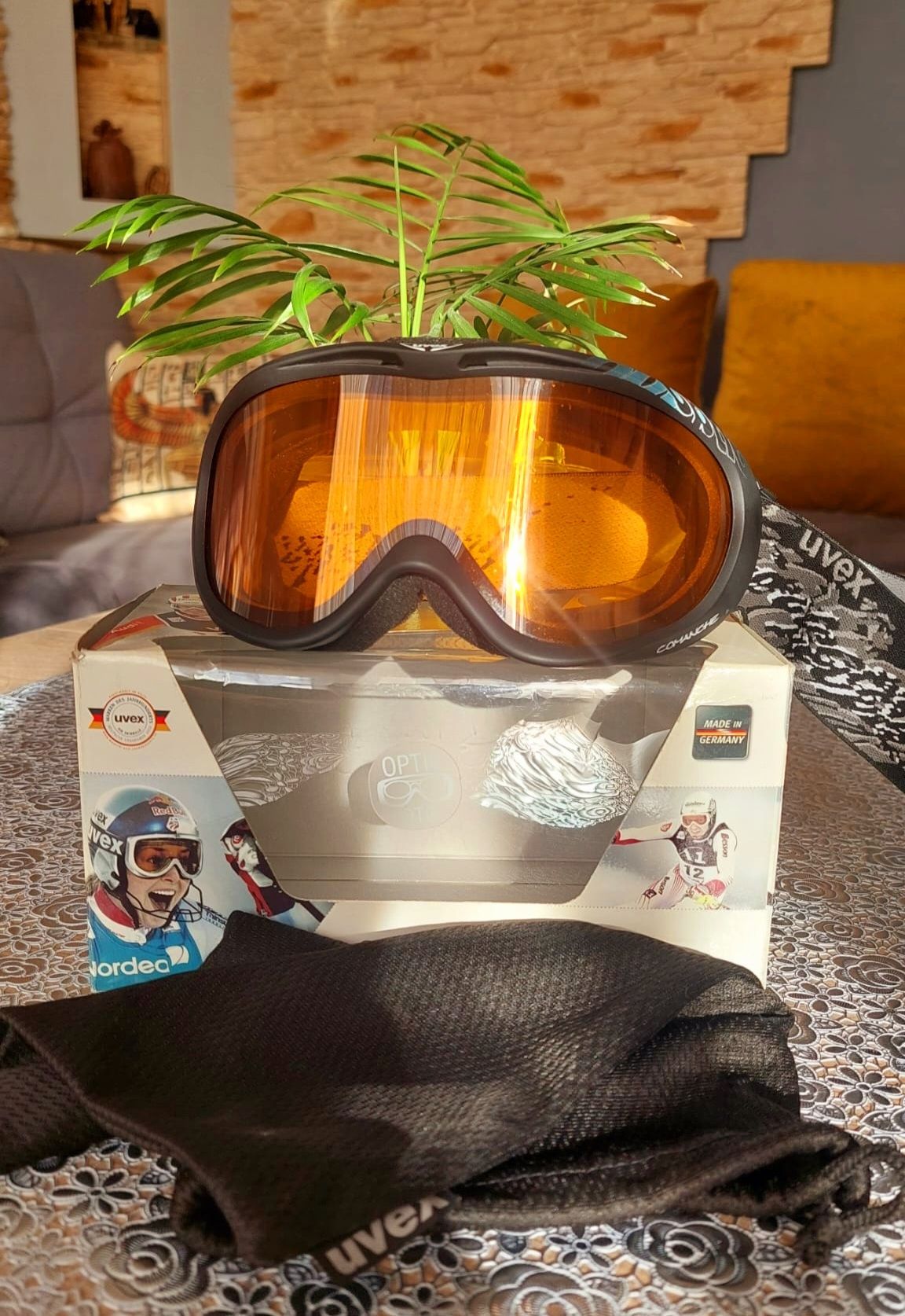 Gogle narciarskie UVEX supervision, optical comanche