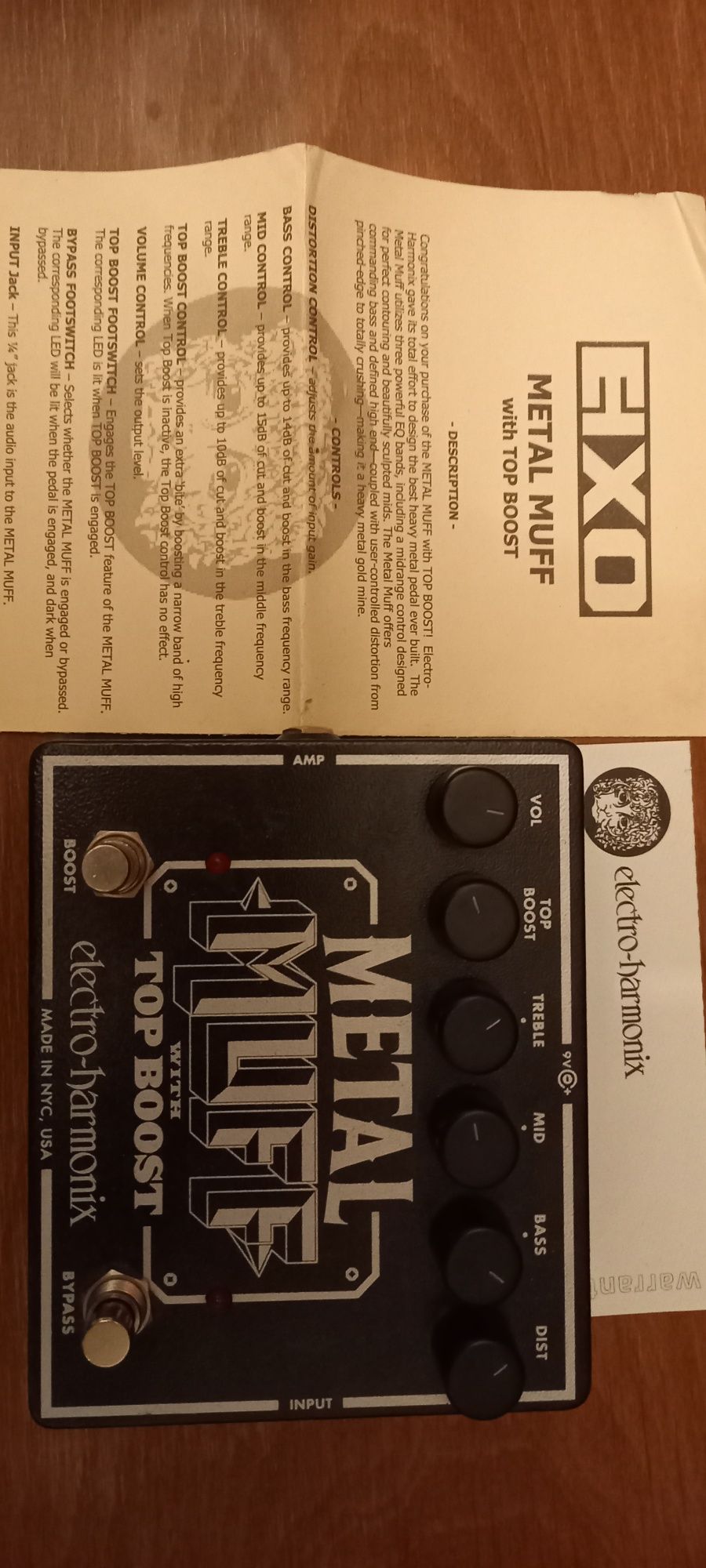 Metal Muff elektro harmonix