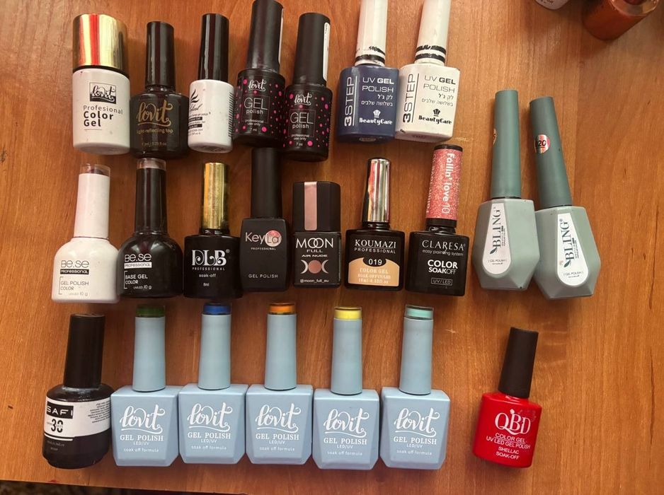 Продам набір для Манікюру ! Лаки + Лампа для Манікюру