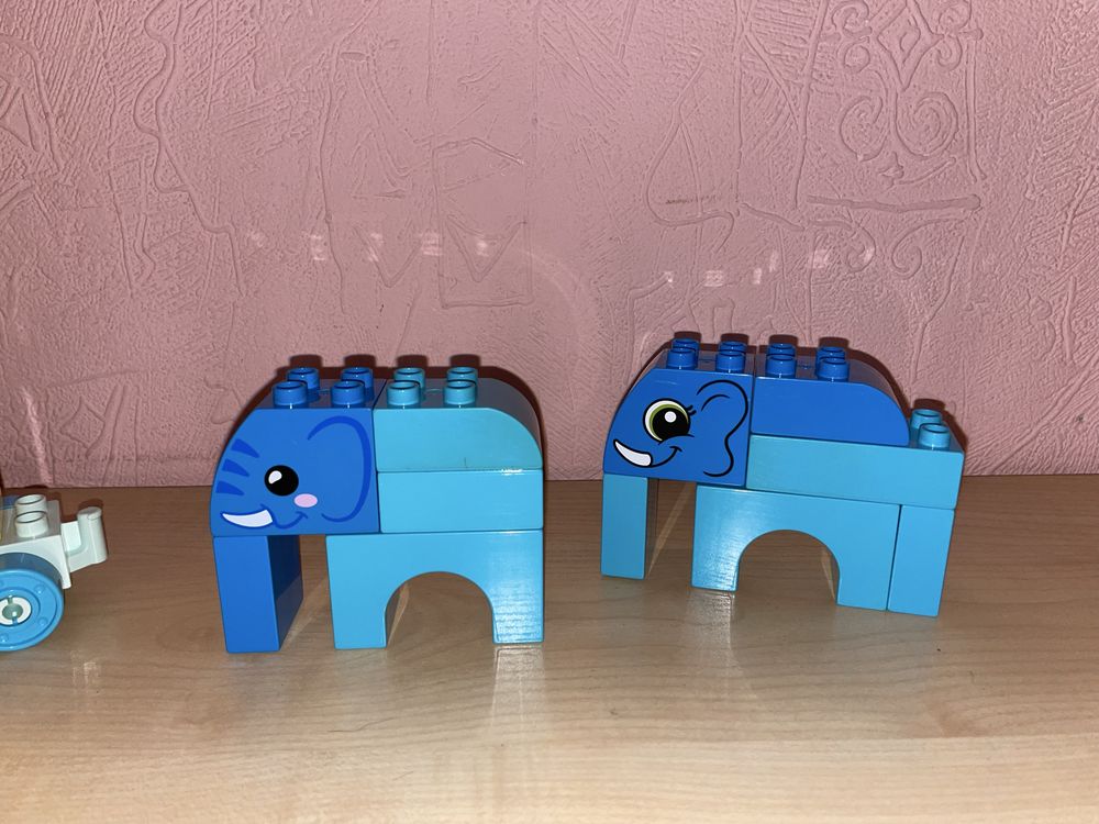 Конструктор LEGO Duplo Мои первые цирковые животные (10884)