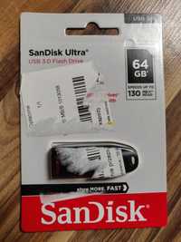 SaanDisk Ultra pendrive pamięć przenośna 64 GB