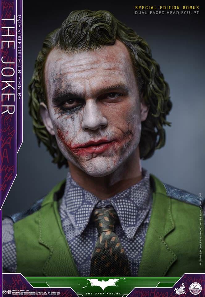 Фигурка 1/4 hot toys QS 10 THE DARK KNIGHT – THE JOKER special edition