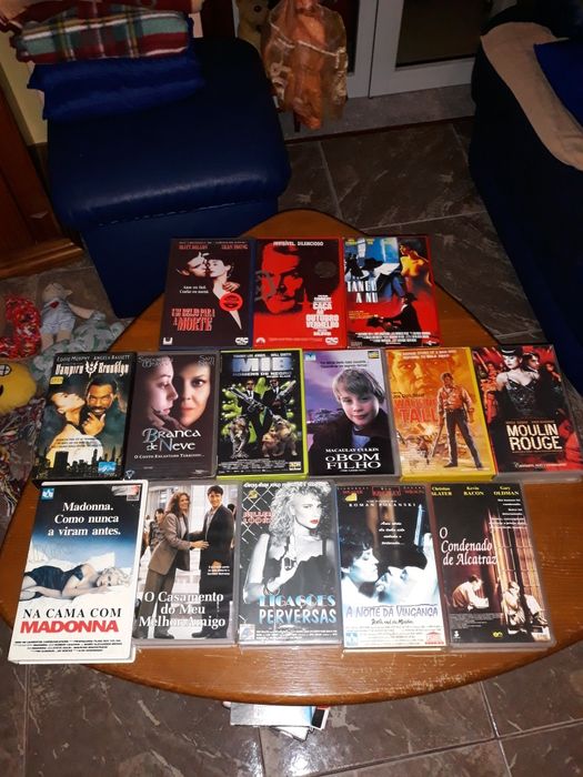 Cassetes VHS originais