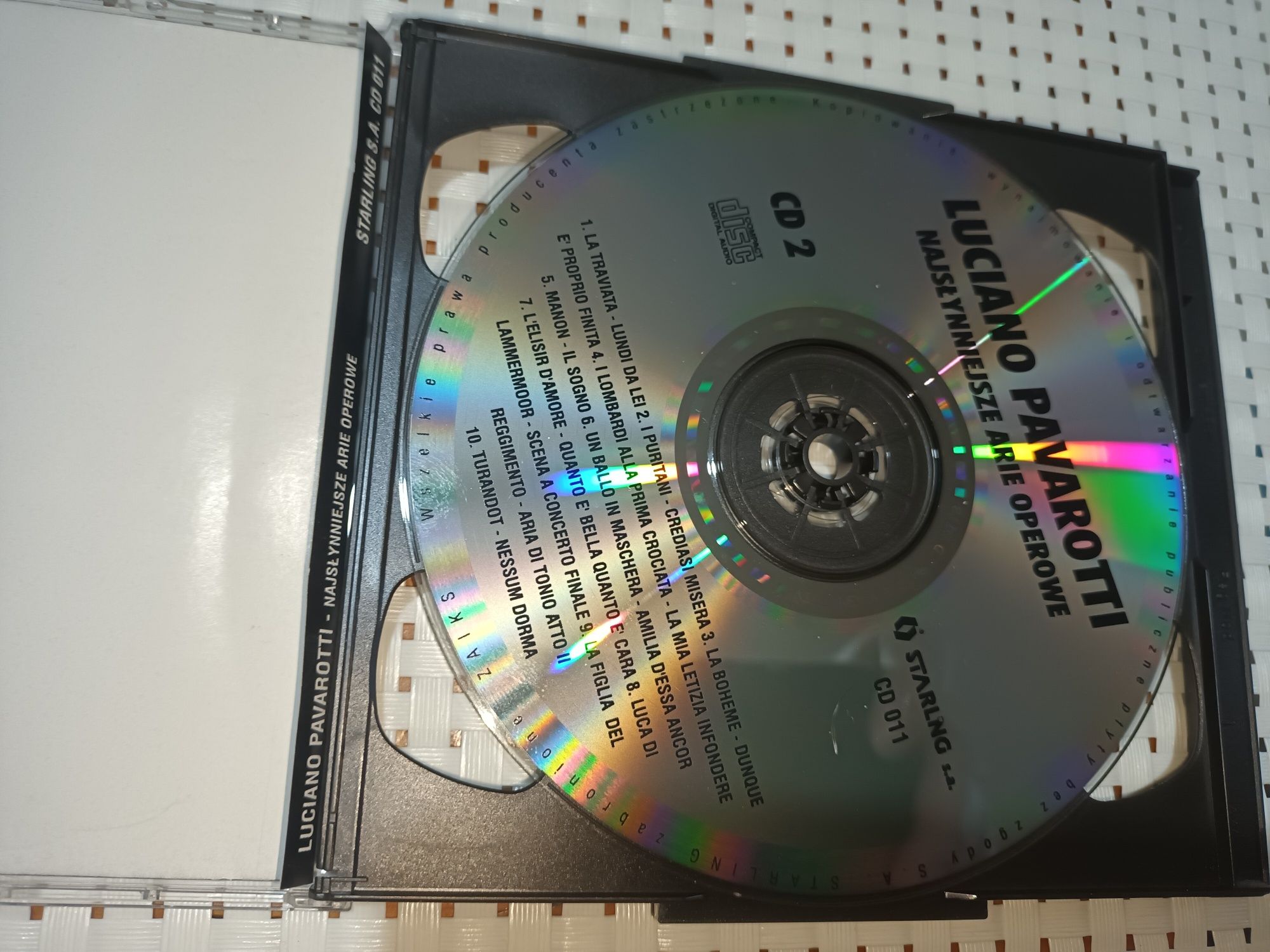 Luciano Pavarotti najsłynniejsze arie operowe  2 cd