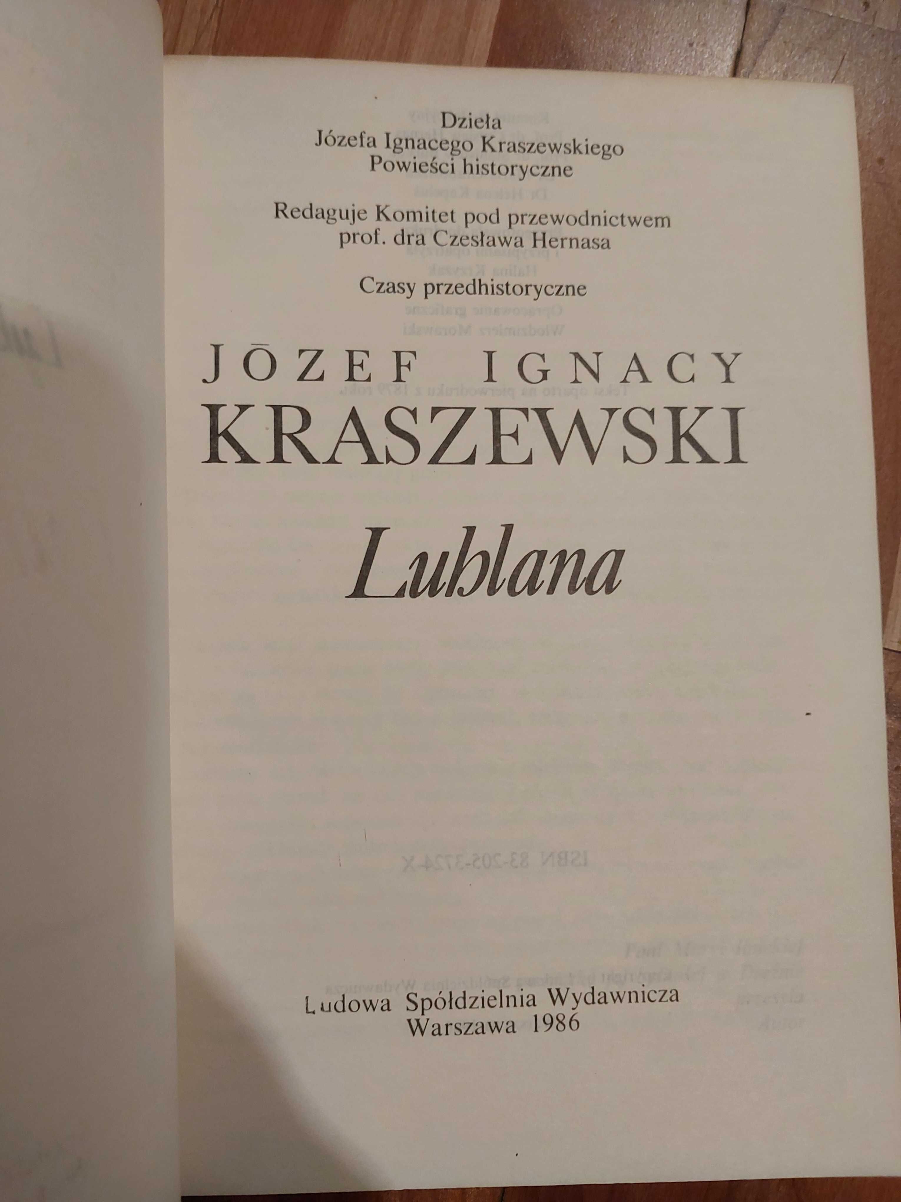 Lublana J.I.Kraszewski