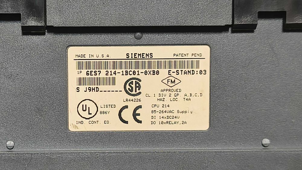 SIEMENS SIMATIC S7 TD200 S7-200 6ES7272-0AA00-0YA0