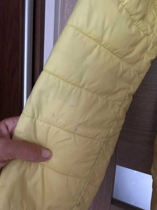 Kurtka damska Crivit żółta z kapturem roz M