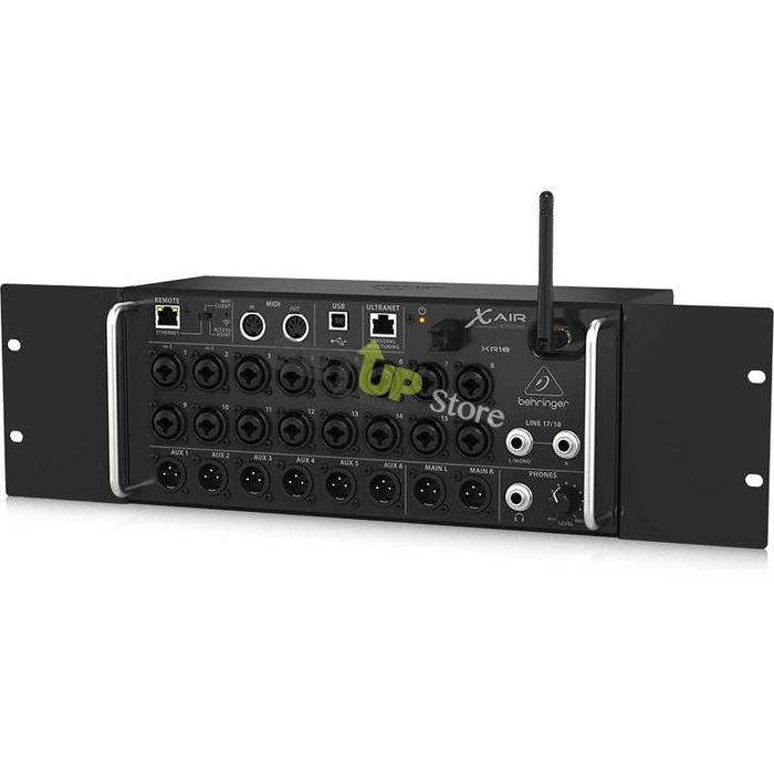 Mesa digital BEHRINGER XR18 - SETUP RECORDS STORE - 3 Anos garantia