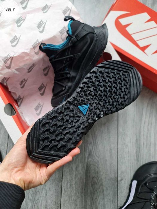 Мужские кроссовки Nike ACG Terra Antarktik GORE-TEX Low "Black/Blue"