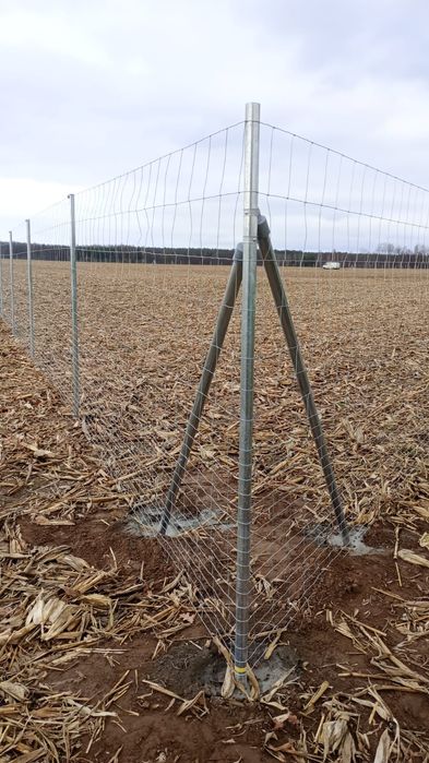 Siatka leśna 150 cm ogrodzeniowa 180 autostradową 200 hodowlana 100