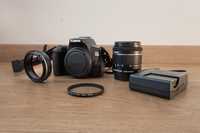 Kit Canon 250D com lentes