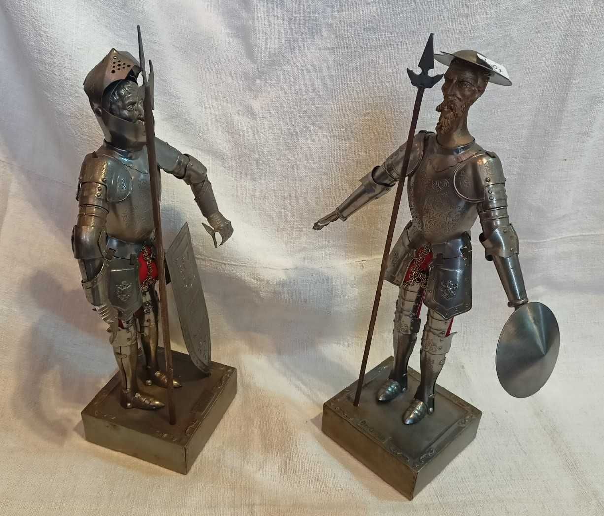 Figuras Metal Don Quixote Soldado Armadura Séc XVI