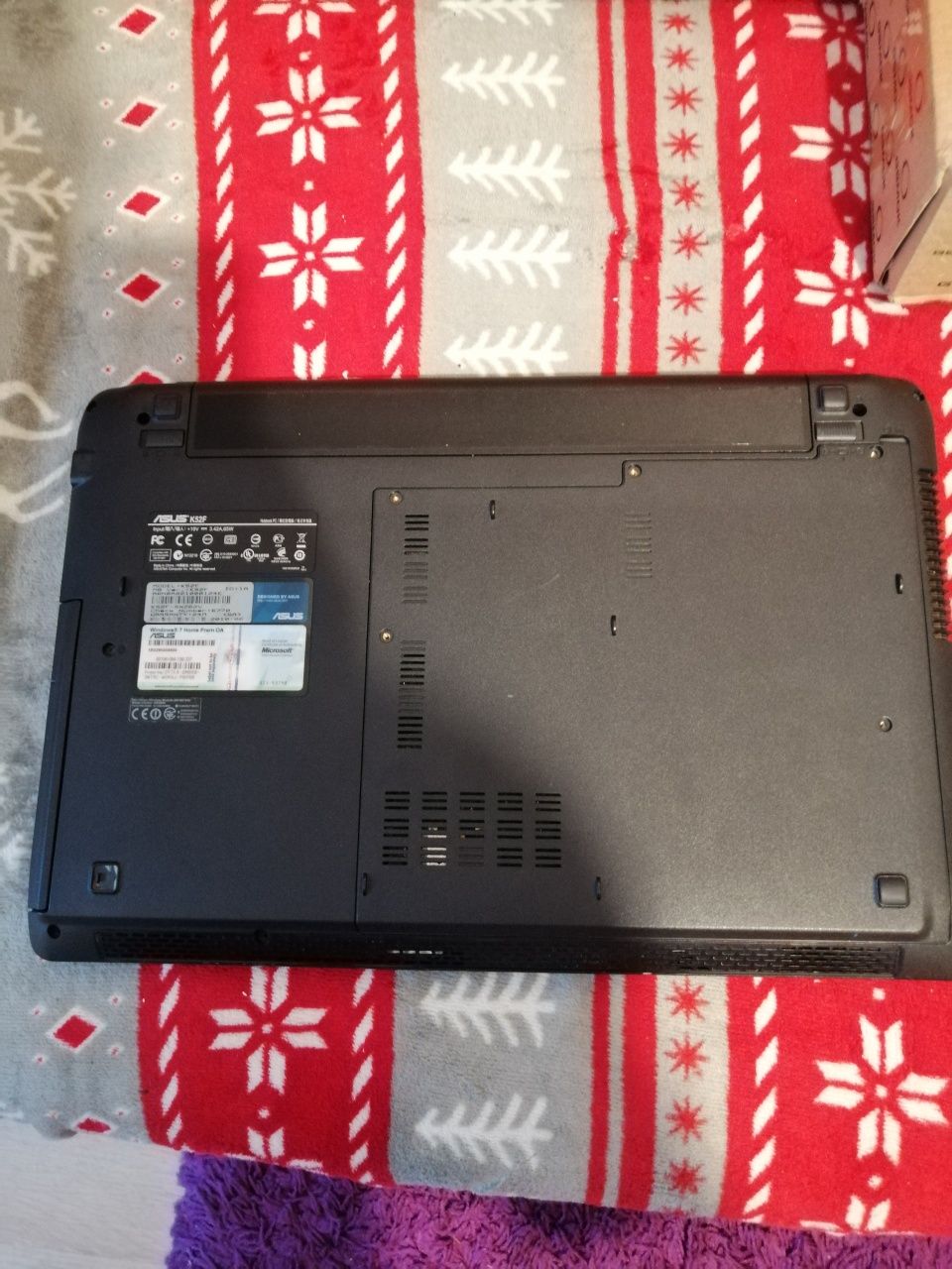 Продам ноутбук asus k 52f