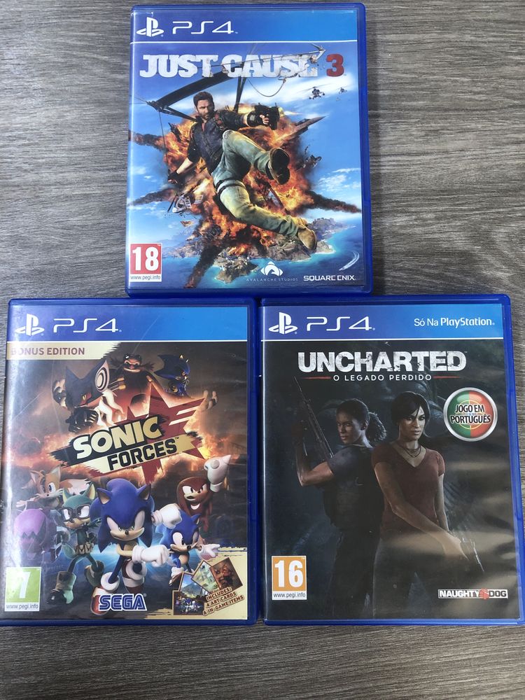 Jogos de ps4 usados e em bom estado