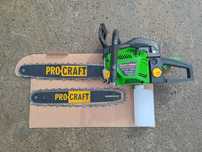 Бензопила Procraft  (2 шины+2 цепи)