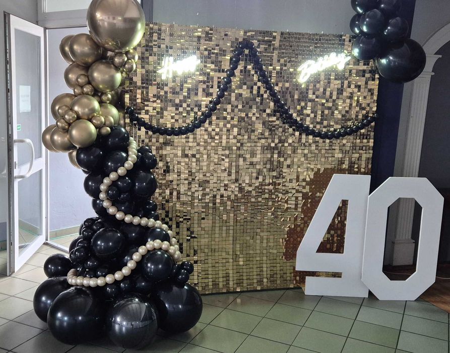 Ścianka okolicznosciowa, scianka balonowa, scianka impreza