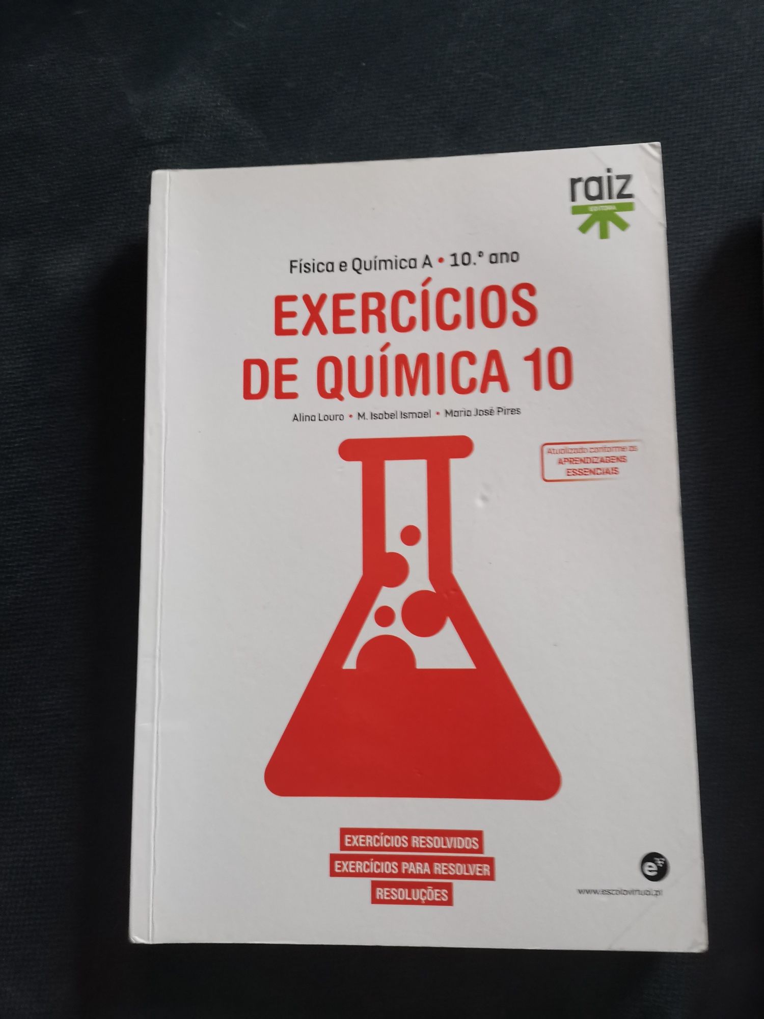 Exercícios de química, com resolução 10Ano - Raíz editora