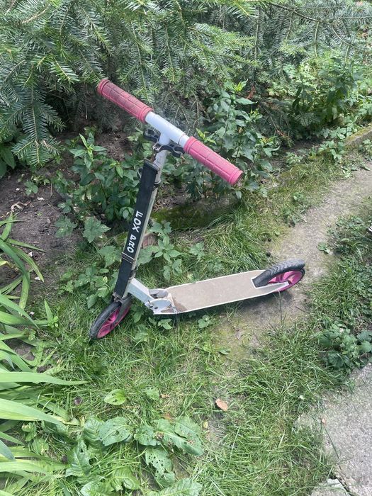 Самокат дитячий рожевий