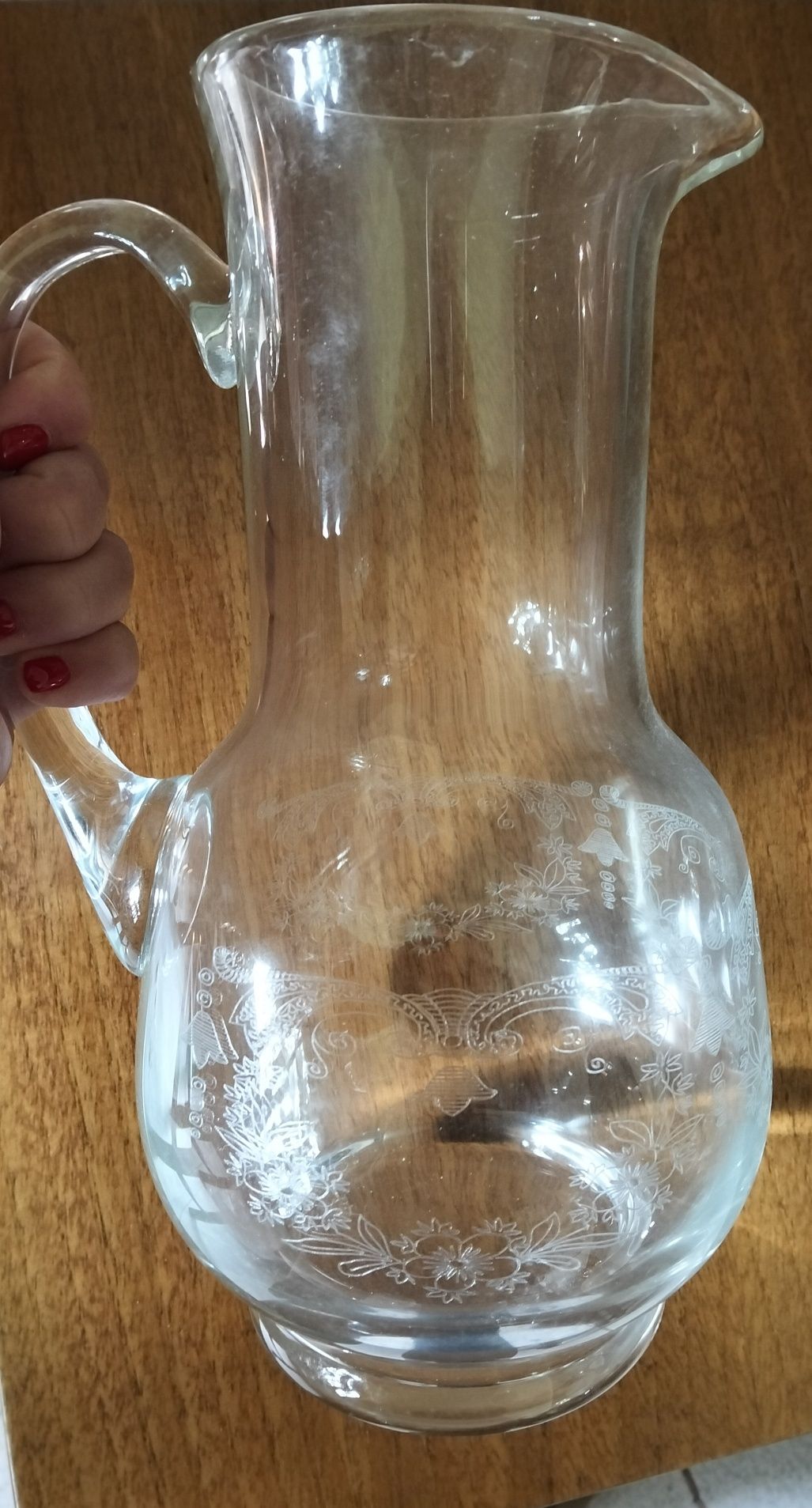 Serviço de copos de cristal